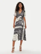 Sukienki - Liu Jo Sukienka codzienna MA4255 T3764 Beżowy Regular Fit - miniaturka - grafika 1