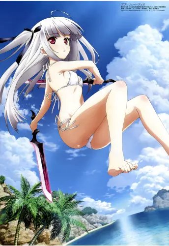 Plakat Anime Absolute Duo ad_017 A1+ (custom)
