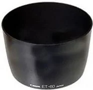 Osłony przeciwsłoneczne do aparatów - Osłona na obiektyw Canon ET-60 2637A001 - miniaturka - grafika 1