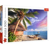 Puzzle - Puzzle, Trefl, Wyspa Bora-Bora, 500 el. - miniaturka - grafika 1