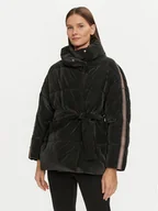 Kurtki damskie - EA7 Emporio Armani Kurtka zimowa 6DTK02 TNDMZ 1200 Czarny Oversize - miniaturka - grafika 1