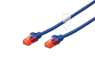 Kable komputerowe i do monitorów - Digitus Kabel 2xRJ45 UTP kat. 6 DK-1617-010/B, 1 m - miniaturka - grafika 1