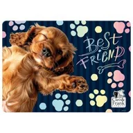 Podkładki na biurko - Podkładka laminowana Cleo i Frank 44 PIES PLACF44 Derform - miniaturka - grafika 1