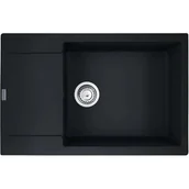 Zlewozmywaki - FRANKE MARIS MRG 611-78 XL CZARNY MAT 114.0675.985 - miniaturka - grafika 1