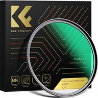 Filtry fotograficzne - Filtr Kf FILTR UV Ultra Low Reflection K&F CONCEPT NANO-X MRC 82 mm 82mm / KF01.2468 - miniaturka - grafika 1