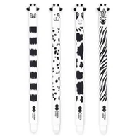 Długopisy - Happy Color Długopis wymazywalny BLACK&WHITE 0.5 mm niebieski - miniaturka - grafika 1