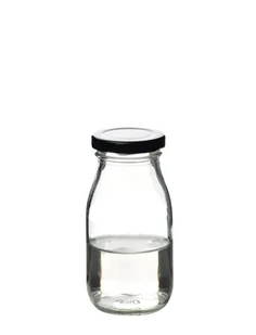 Butelka szklana HOLLIE CLEAR 200ml z metalową zakrętką - Domowy wyrób alkoholu - miniaturka - grafika 1