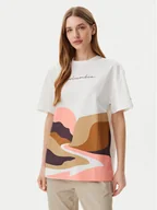 Koszulki i topy damskie - Columbia T-Shirt Rolling Bend™ Graphic 2120031 Biały Oversize - miniaturka - grafika 1