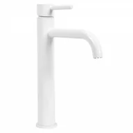 Baterie umywalkowe - Rea B4400 Lungo White Bateria umywalkowa wysoka - miniaturka - grafika 1