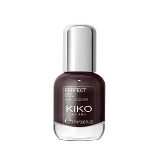 KIKO Milano Perfect Gel Nail Lacquer lakier do paznokci z efektem żelu 121 Rouge Noir 10ml - Lakiery do paznokci - miniaturka - grafika 1