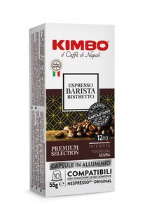Kapsułki KIMBO Nespresso Barista Ristretto 10szt - Kawa w kapsułkach i saszetkach - miniaturka - grafika 1