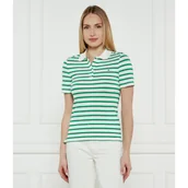 Koszulki i topy damskie - Tommy Hilfiger Polo 1985 | Slim Fit | pique - miniaturka - grafika 1