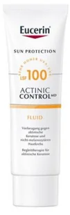Płyn do twarzy Eucerin Actinic Control Md Fluido SPF100 80 ml (4251778100195) - Kremy do twarzy - miniaturka - grafika 1