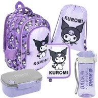 Zestawy szkolne - ZESTAW SZKOLNY 5-ELEMENTÓW KUROMI VIOLET ST. MAJEWSKI - miniaturka - grafika 1
