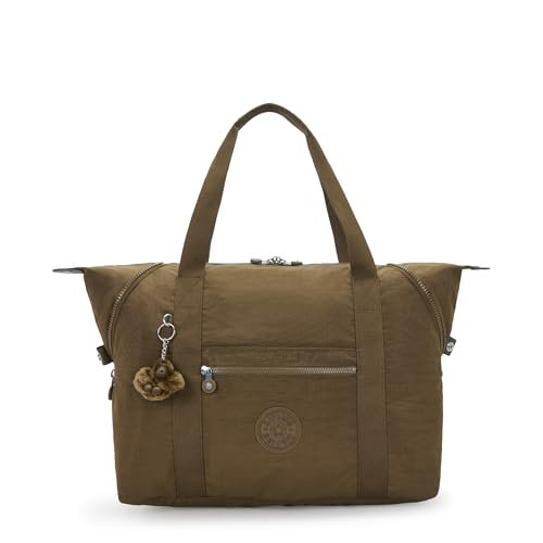 Kipling Art M duża torba, torby, gładki khaki (khaki)