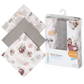 Pieluchy - Babyono Pieluszki Muślinowe Super Miękkie Bawełniane 3 szt. 3-Pak - miniaturka - grafika 1