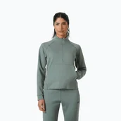 Bluzy damskie - Bluza damska Helly Hansen HP Tech Sweat Half Zip grey cactus - miniaturka - grafika 1