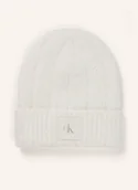 Czapki damskie - Calvin Klein Czapka weiss - miniaturka - grafika 1
