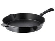 Patelnie - SILVERCREST® Patelnia żeliwna, Ø 30 cm (Czarny) - miniaturka - grafika 1