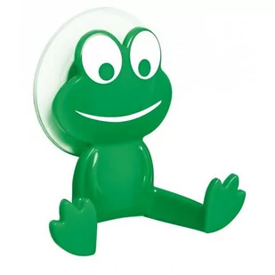 Wenko Uniwersalny haczyk FROG na przyssawkę wieszak kolor zielony B06XYLLWLW - Wieszaki łazienkowe - miniaturka - grafika 2