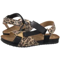 Sandały damskie - Sandały Czarny+Pantera 07026-20/00-1 (MA1399-b) Maciejka - miniaturka - grafika 1