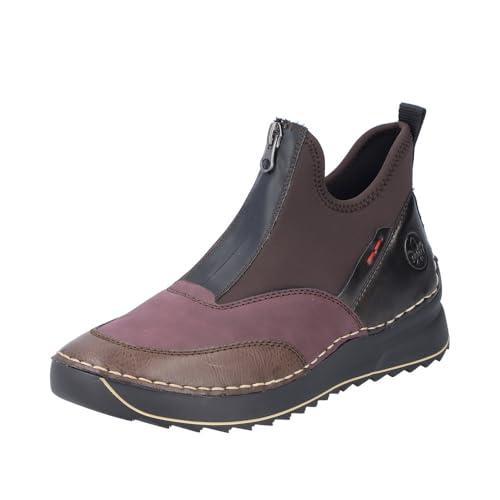 Rieker Damskie 51550 krótkie kozaki, brązowy, 39 EU