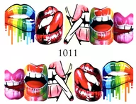 Ozdoby do paznokci - Naklejki wodne na paznokcie Palmy - nr 1145 - miniaturka - grafika 1