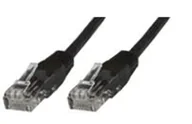 Patchcordy - MicroConnect U/UTP CAT5e 7.5M Black PVC B-UTP5075S - miniaturka - grafika 1