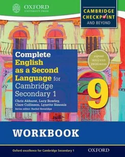Complete English as a Second Language for Cambridge Lower Secondary Student Workbook 9 - Pozostałe książki - miniaturka - grafika 1