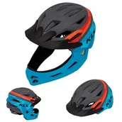 Kaski rowerowe - Kellys Kask Sprout XS niebiesko-czerwony 125769 - miniaturka - grafika 1