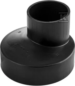 Redukcja 110x63mm ekscentryczna czarna Quickstream - Akcesoria hydrauliczne - miniaturka - grafika 1