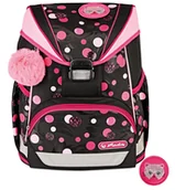 Plecaki szkolne i tornistry - Tornister Herlitz Ultralight – Koty i Kropki - miniaturka - grafika 1