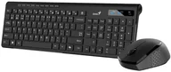 Zestawy myszka + klawiatura - Genius zestaw klawiatury + mysz SlimStar 8230 bezprzewodowy zestaw CZ+SK czarny 31340015419 - miniaturka - grafika 1