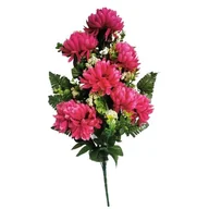 Sztuczne kwiaty - Sztuczny kwiat dekoracyjny Chryzantema, fioletowy, wysokość 60 cm - miniaturka - grafika 1