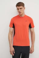 Koszulki męskie - Reebok t-shirt treningowy Athlete 2.0 kolor czerwony wzorzysty 100075783 - miniaturka - grafika 1