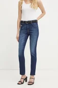 Spodnie damskie - Diesel jeansy 2015 BABHILA L.32 TROUSERS damskie kolor granatowy A03603.09L03 - miniaturka - grafika 1
