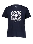 Koszulki i topy damskie - Pepe Jeans Koszulka w kolorze granatowym - miniaturka - grafika 1
