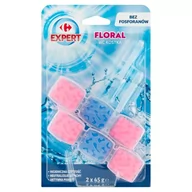Środki do WC - Carrefour Expert Floral WC Kostka 2 x 45 g - miniaturka - grafika 1