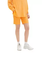 Spodenki damskie - TOM TAILOR Damski Szorty bermudy 1035499, 29751 - Bright Mango Orange, 34 - miniaturka - grafika 1