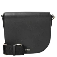 Torebki damskie - BOSS Alyce Flap Xbody BM, torba na ramię damska, czarna1, jeden rozmiar, Kolor czarny, 70AA - miniaturka - grafika 1