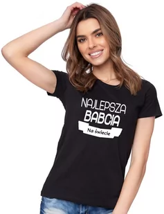 Koszulka z nadrukiem Dla Babci " Najlepsza Babcia " - Dzień Babci i Dzień Dziadka - miniaturka - grafika 1