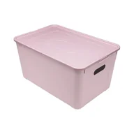 Pudła i pojemniki do przechowywania - Pojemnik MultiBox M 39 x 26 x 20,5 cm pudrowy róż - miniaturka - grafika 1