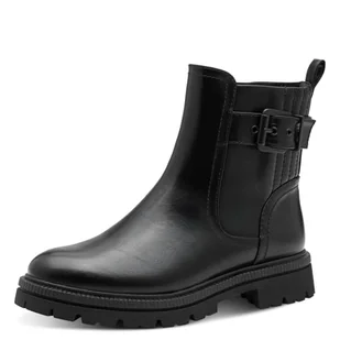 Marco Tozzi Damskie 2-25429-45 modne kozaki, czarne, 41 EU, czarny, 41 EU - Kozaki damskie - miniaturka - grafika 1