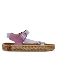 Sandały damskie - Sandały Bohonomad Nevada Elastic NEV.12-L9796 Fioletowy - miniaturka - grafika 1