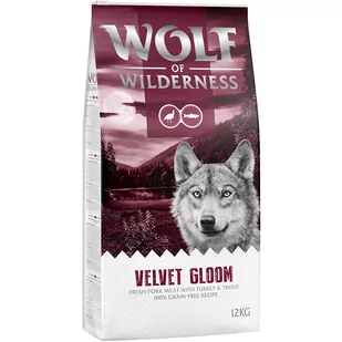 Wolf of Wilderness "Velvet Gloom", indyk i pstrąg - 12 kg - Sucha karma dla psów - miniaturka - grafika 1