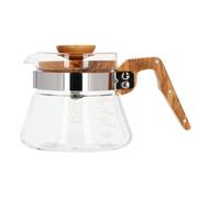 Dzbanki i imbryki - Hario Coffee Server 400ml - Olive Wood - miniaturka - grafika 1