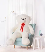 Maskotki i pluszaki - Miś Gustaw, Miś Bueno, biały, 190 cm - miniaturka - grafika 1