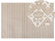Dywany - Dywan z juty 200x300 cm beżowy ATIMA - miniaturka - grafika 1