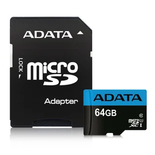 ADATA microSD Premier 64GB (AUSDX64GUICL10A1-RA1) - Karty pamięci - miniaturka - grafika 2