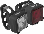 Lampki rowerowe - Axa zestaw lampek rowerowych Niteline 44 R - miniaturka - grafika 1